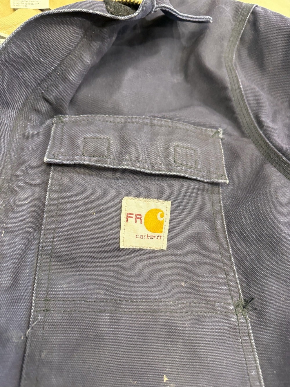 Carhartt Navy FR Field Jacket - Picture 7 of 8